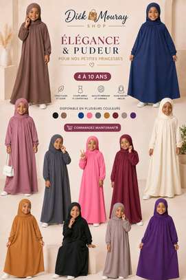 Robe de prières pour fille de 4 à 10 ans image 2