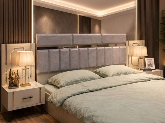CHAMBRE A COUCHER ARMOIRE 6BATTANTS 5PIECES image 3