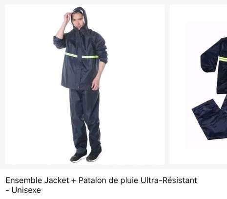 Manteau et combinaison de protection contre la pluie image 2
