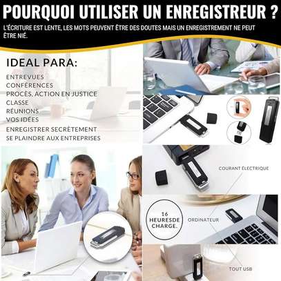 ENREGISTREUR VOCAL NUMERIQUE 8Go ET  96H D'autonomie image 3