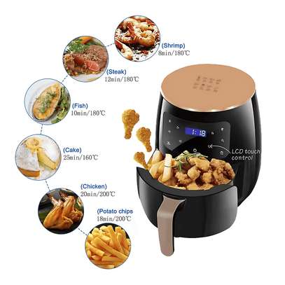 Air fryer 6l écran tactile 2400watts image 3