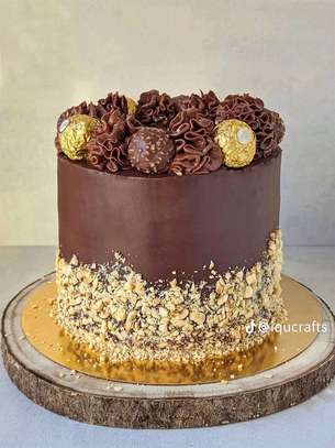 Gâteau chocolat gourmand moelleux cerises crème image 4