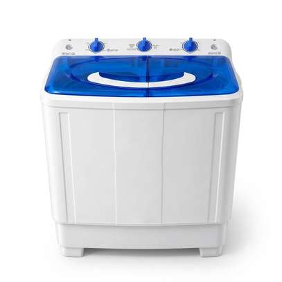 MACHINE A LAVER SILTAL 7KG SEMI AUTOMATIQUE BLEU image 4