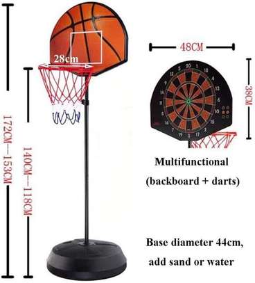 Ensemble 2 en 1 Jeu de basket-ball avec jeu de fléchettes image 13