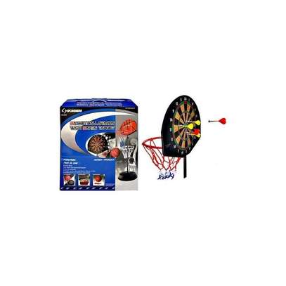 Ensemble 2 en 1 Jeu de basket-ball avec jeu de fléchettes image 7