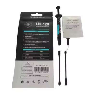 LK-128 pâte thermique métal liquide 128 W/mK argentée image 3