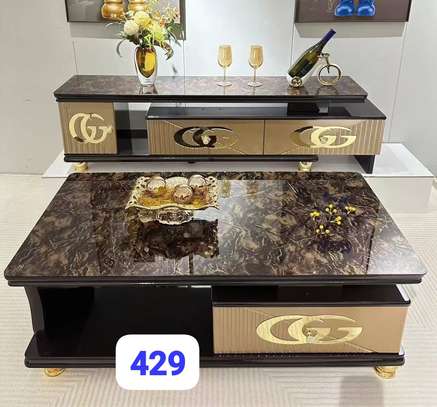 Ensemble table tv - table basse image 6