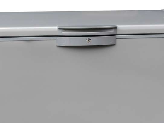 CONGELATEUR HORIZONTAL COFFRE 500L FINIX  GRIS image 3