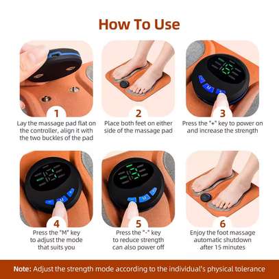 Tapis de massage EMS pour pieds image 5