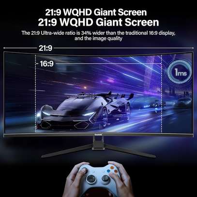 Gawfolk 34 Inch Ultrawide Curved Gaming Monitor image 4