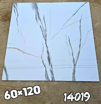 Carrelage effet marbre blanc 60x120 cm céramique image 7