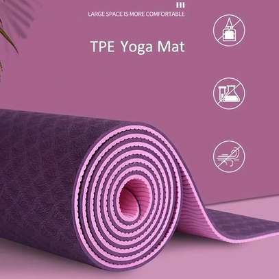 Tapis yoga enroulable antidérapant, Écologique image 11