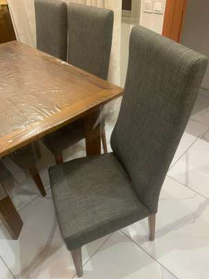Table à manger + 6 chaises | Console + grand miroir image 4