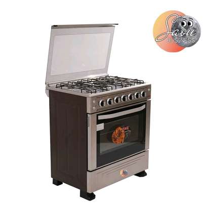 CUISINIERE ASTECH 5FEUX 80X60 A GAZ FOUR A GAZ FULL OPTION image 6