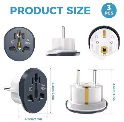 adaptateur multiprise américain 6 pièces image 4