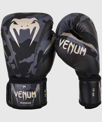 Gants de boxe Venum Impact - Camouflage foncé/Sable image 7
