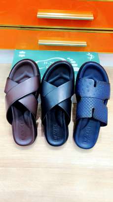 Sandale en Cuir véritable pour homme image 13