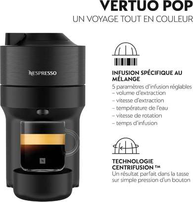 MACHINE A CAFE NESPRESSO DELONGHI VERTUO NOIR ENV90B image 3
