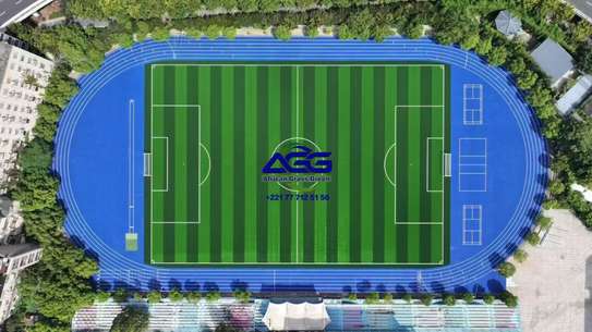 Gazon synthétique terrain de football image 5