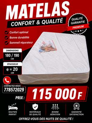 Matelas orthopédiques 180/190 ;; 180/200 image 3