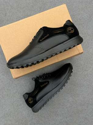 Timberland baskets noires détails dorés antidérapantes image 7