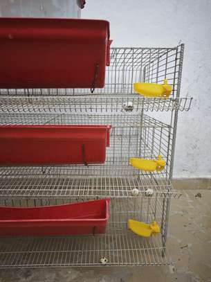 Cage d'élevage pour cailles 3 étages (Petit modèle) image 2