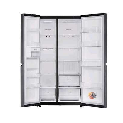 REFRIGERATEUR LG SIDE BY SIDE 4PORTES GRIS GCB257KLJW image 2