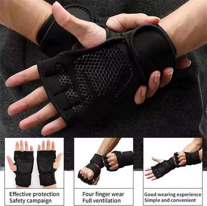 Gants de gymnastique haltères Crossfit, Support de poignet image 15