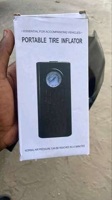 Compresseur d'air portable, pompe, gonfleur pneu image 2