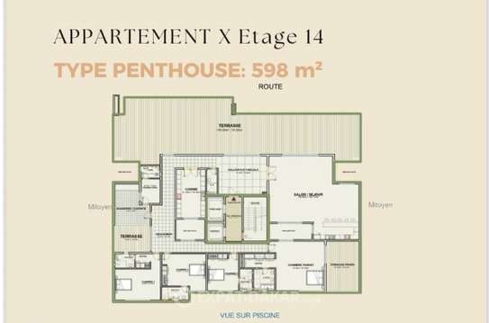 Penthouse F5 à vendre Almadies King Fadh image 7