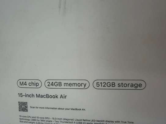 MacBook Air M4 15 inch 512Go Ram 24Go image 6