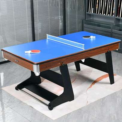 Table de billard, tennis de table et table à manger compacte image 7