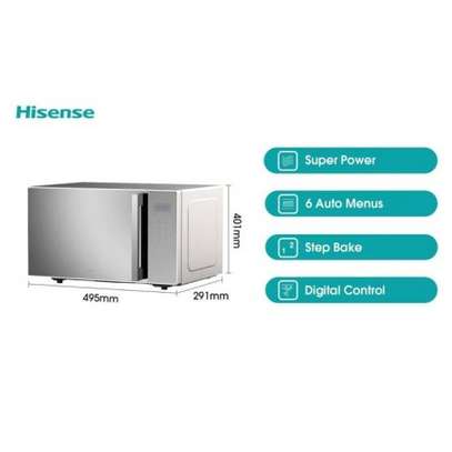 Hisense Micro-ondes 30L H30MOMS9H – Compact et moderne image 3