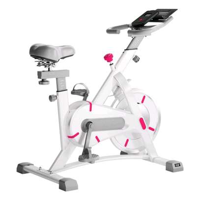 Vélo d’Appartement avec Capteur de Fréquence Cardiaque image 3