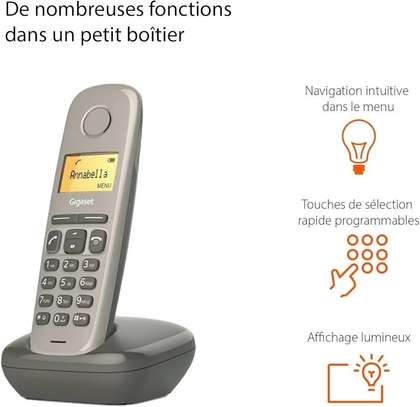 Téléphone fixe sans fil duo - Gigaset A170 image 4
