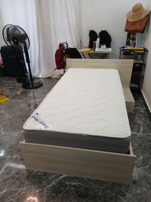 Lit avec tiroir de rangement+matelas pour enfant image 6