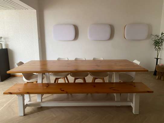 Table à manger et banc image 3