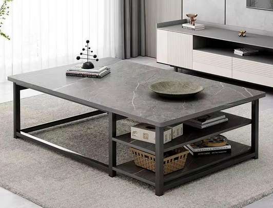 Table basse bois naturel image 5
