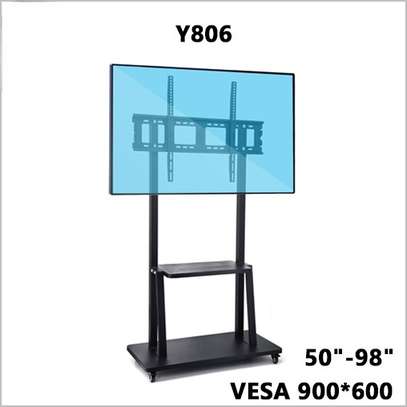 Support Tv mobile sur roulettes pour 50-98" pouces image 13