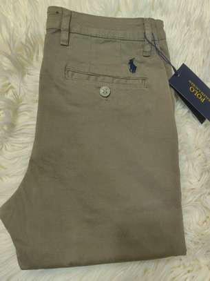 Pantalon Polo Ralph Lauren beige et kaki casual chic image 2