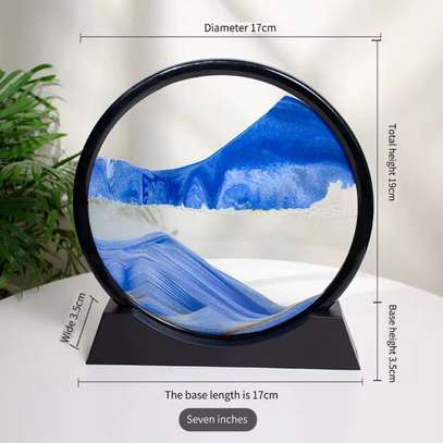 Sablier en mouvement 3D image 2
