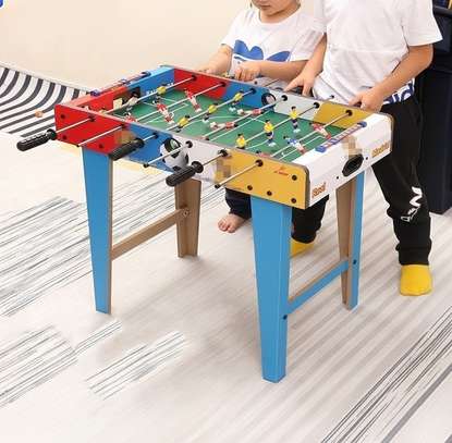Table de baby-foot haut de gamme en bois MDF pour enfants image 2