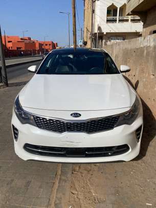 Kia Optima Berline Blanche Jantes Alliage image 2
