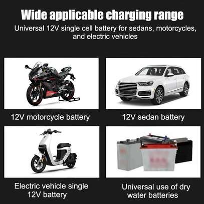 Chargeur de batterie de voiture/moto automatique image 4