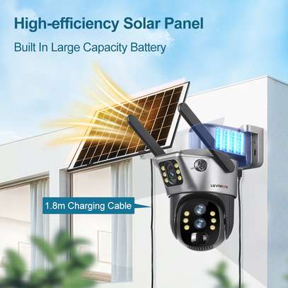 LS VISION Caméra solaire 6K 10x zoom 4G image 2