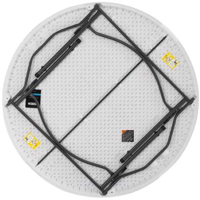 Table pliante ronde LIFETIME de 8 places image 2
