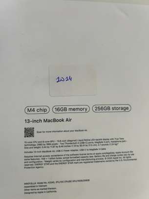 MacBook Air 2025 13 Pouces - M4 | 16GB RAM | 256 - Starlight image 4