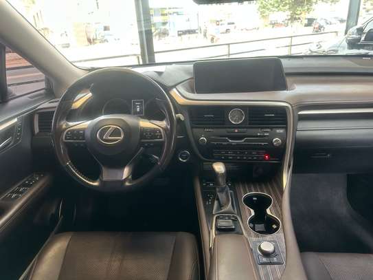 Lexus Rx450h 2021 gris Interieur cuir image 8