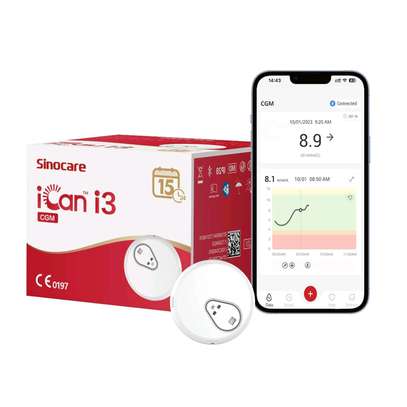 Sinocare iCan i3 CGM, Capteur de glucose 15 jours image 3