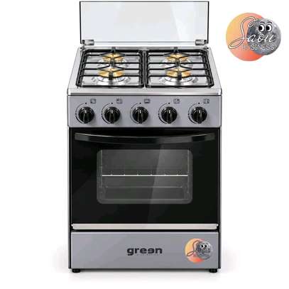 CUISINIERE GREEN 4FEUX 50X50 A GAZ GRIS GN50G image 2